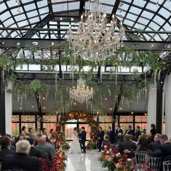 yongsheng  victorian style steel wedding house for sale, victorian style iron wedding house